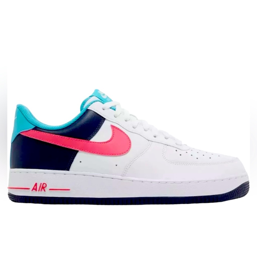 Nike Air Force 1 ‘07 Shoes White Thunder Blue Pink
HF4849-100 Men’s Size 13